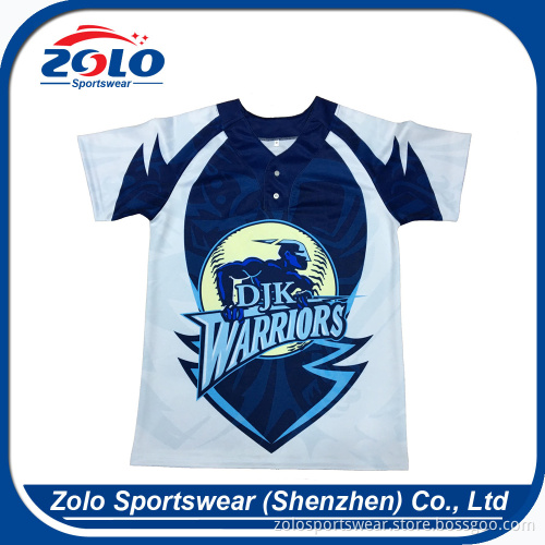 OEM orders acceptable quick dry loose swag fashion baseball jersey